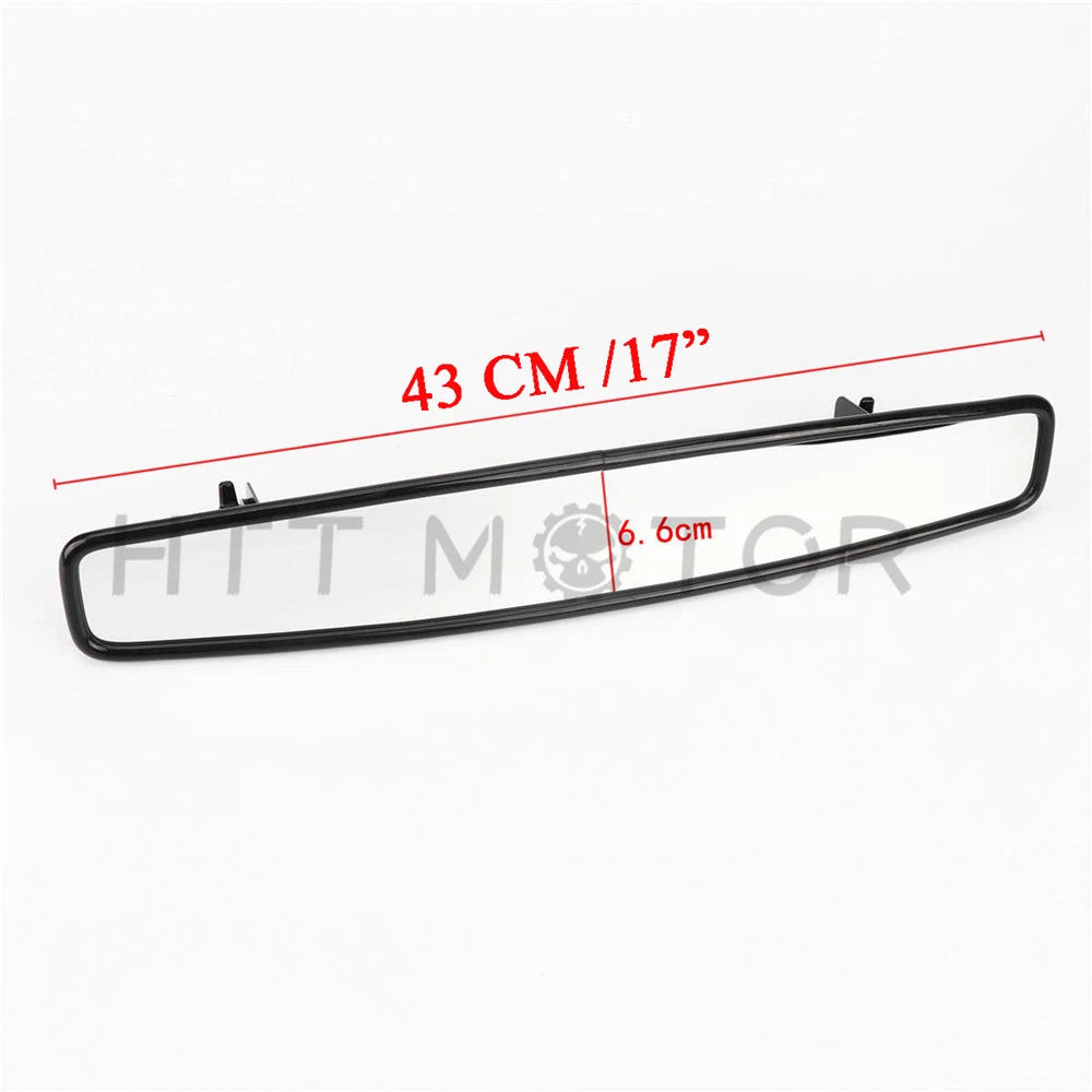17" Rear View Race Mirror with 1.75" Clamp for Polaris RZR 800 XP 900 XP 1000