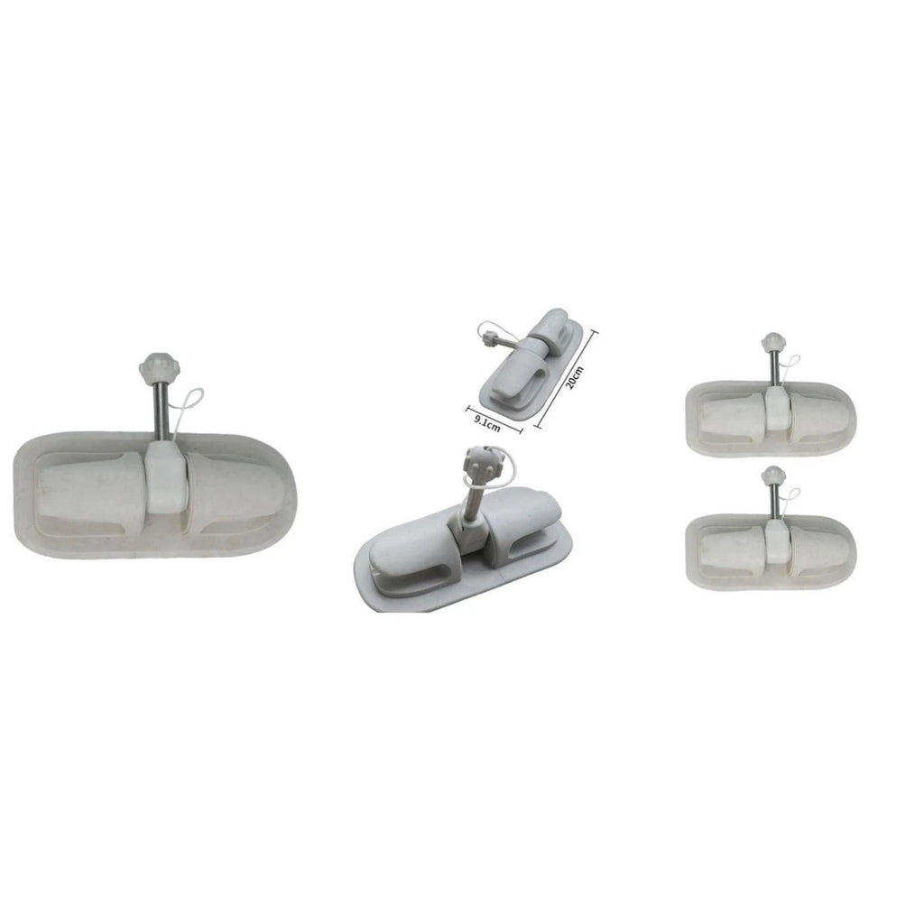 Paddle Lock Holders for Kayak & Inflatable Boat (360 Degree Rotation)