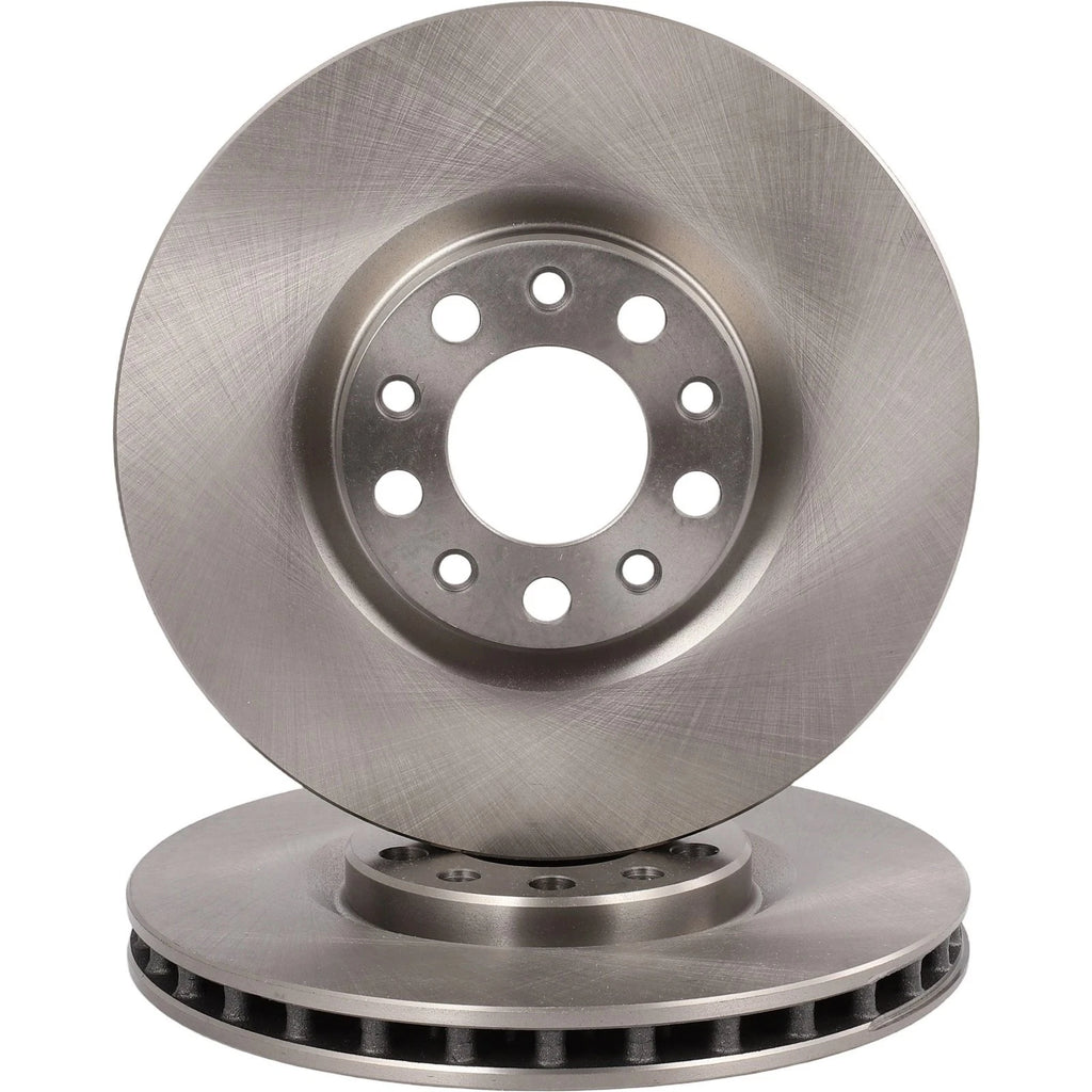 Front Brake Rotors & Pads Kit for Jeep Compass Renegade (2015–2022)