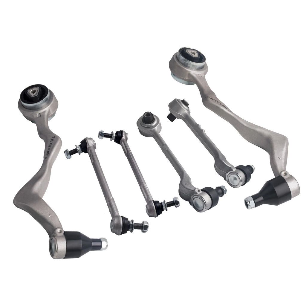 6pc Front Lower Control Arm Set for BMW 335i (2013–2013)