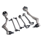 6pc Front Lower Control Arm Set for BMW 335i (2013–2013)