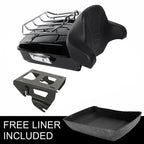 Chopped Trunk Backrest Rack for Harley Road Street Glide (2014–2026)