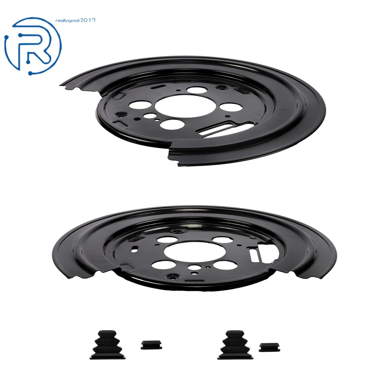 Set of 2 Rear Brake Dust Shields for Ram 1500 (2015–2019)