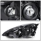 Headlight Assembly for Acura RSX (2002–2004) Black Housing Pair