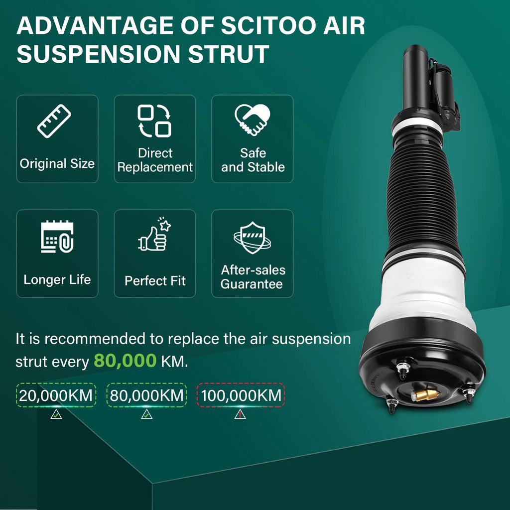 Front Air Suspension Strut for Mercedes W220 S430 S500 S600 S55 S65 (1999–2006)