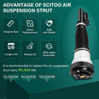Front Air Suspension Strut for Mercedes W220 S430 S500 S600 S55 S65 (1999–2006)