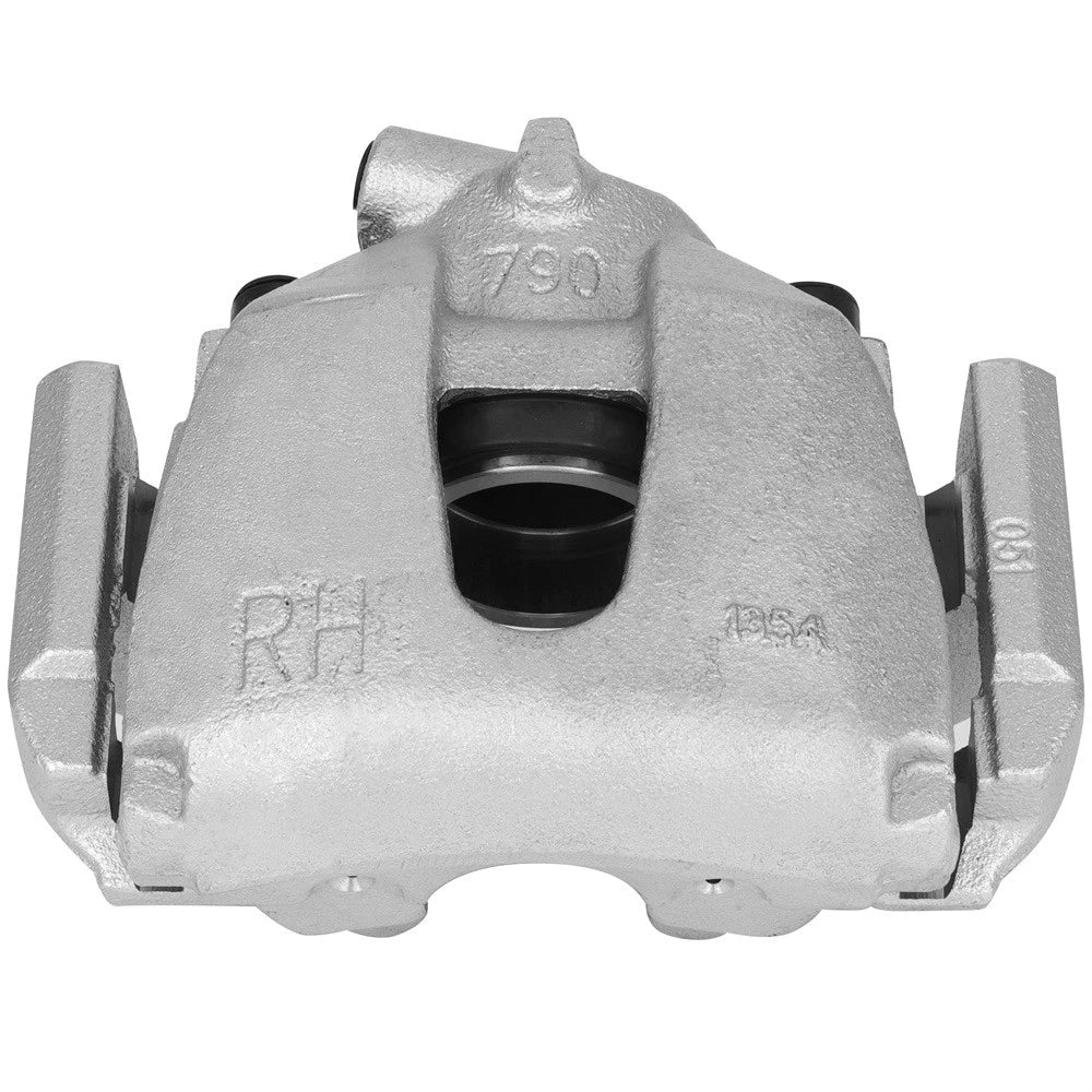 Front Right Brake Caliper for Ford Focus (2004–2007) Silver Zinc Plated