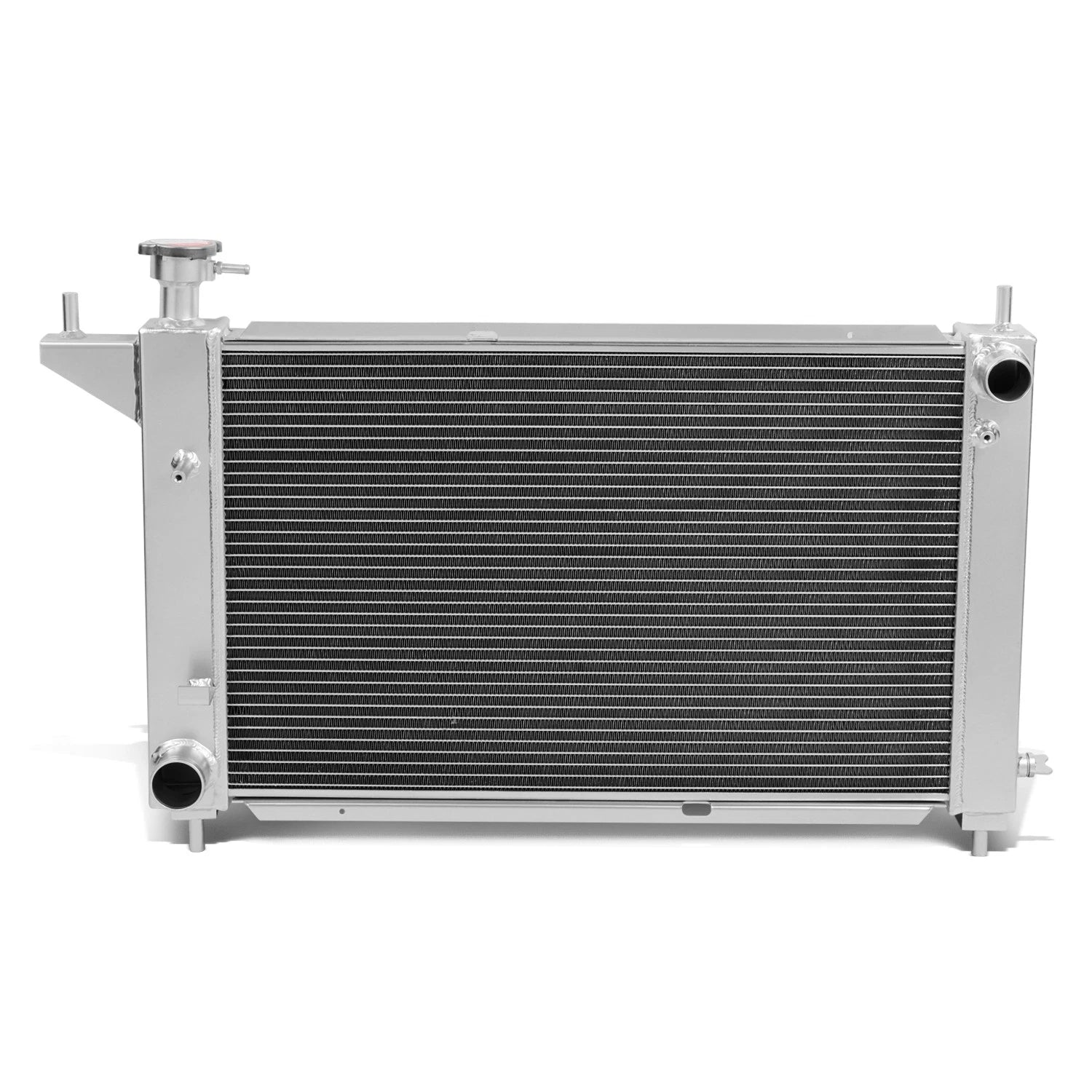 3 Row Aluminum Radiator + 10" Black Fans for Ford Mustang (1994–1995)