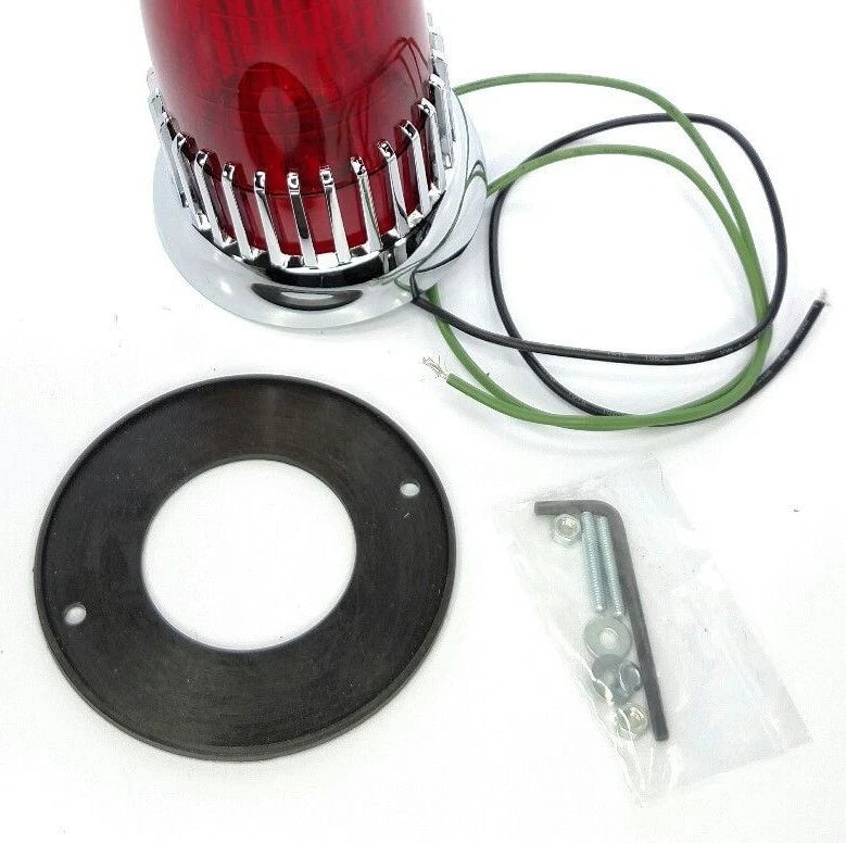 Flush Mount Tail Light Assembly Pair Replacement for 1959 Cadillac (1959–1959)