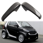 2X Carbon Fiber Black Decorative Frame for Smart (2010–2014)