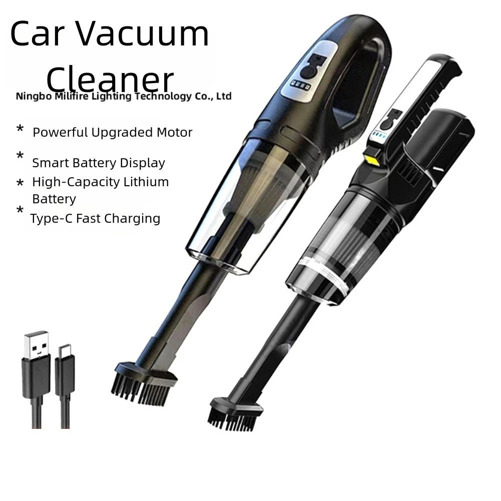 Cordless Handheld Car Vacuum Cleaner with Powerful Motor for All Vehicles