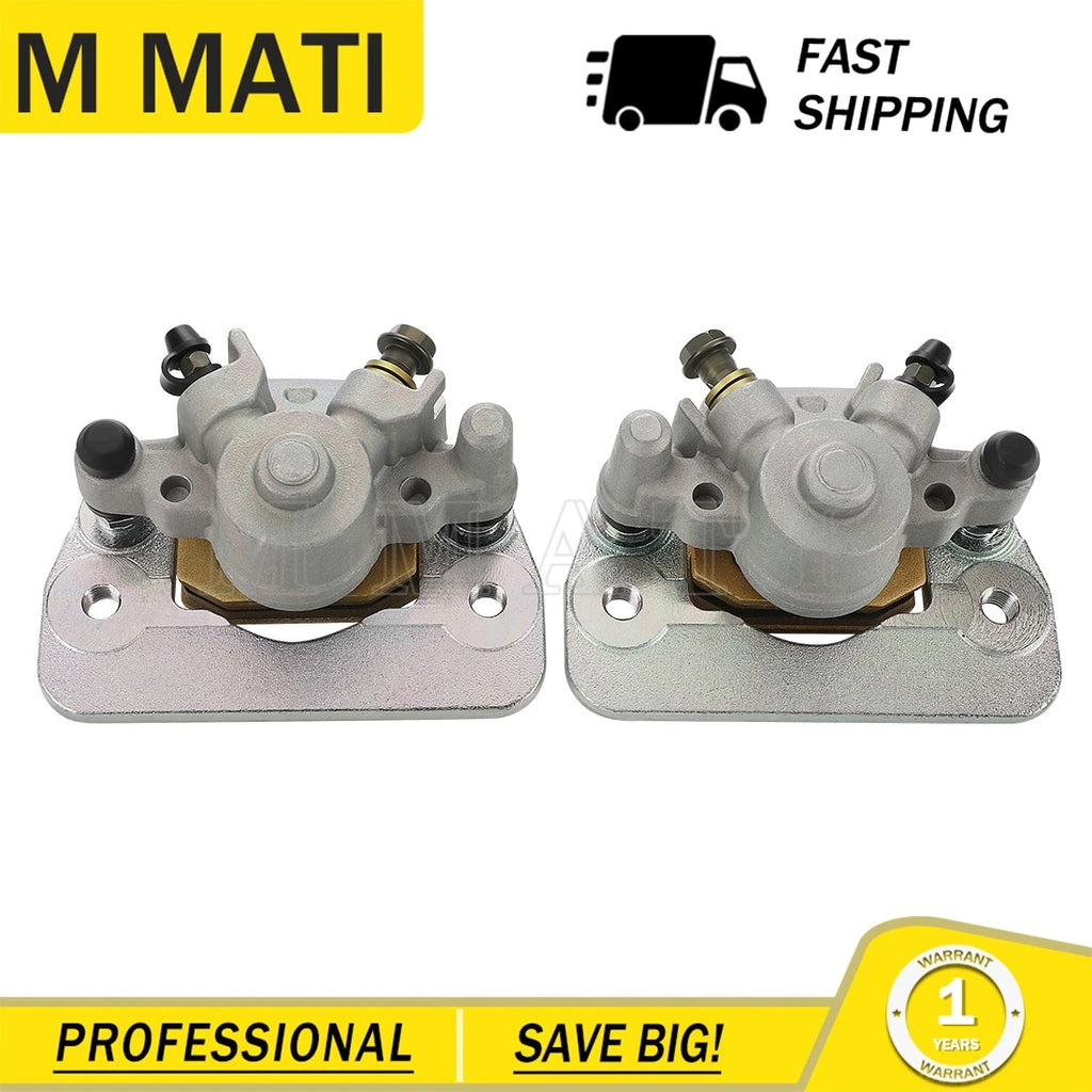 Set of 2 Rear Brake Calipers for Can-Am Maverick 1000R 4X4 Turbo (2013–2018)