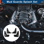 Set of 4 Mud Flaps Splash Guards for Toyota Vios (2004–2007)