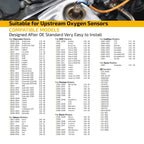 2X Oxygen Sensors O2 Upstream for Chevrolet Silverado 3500 HD (2007–2011)