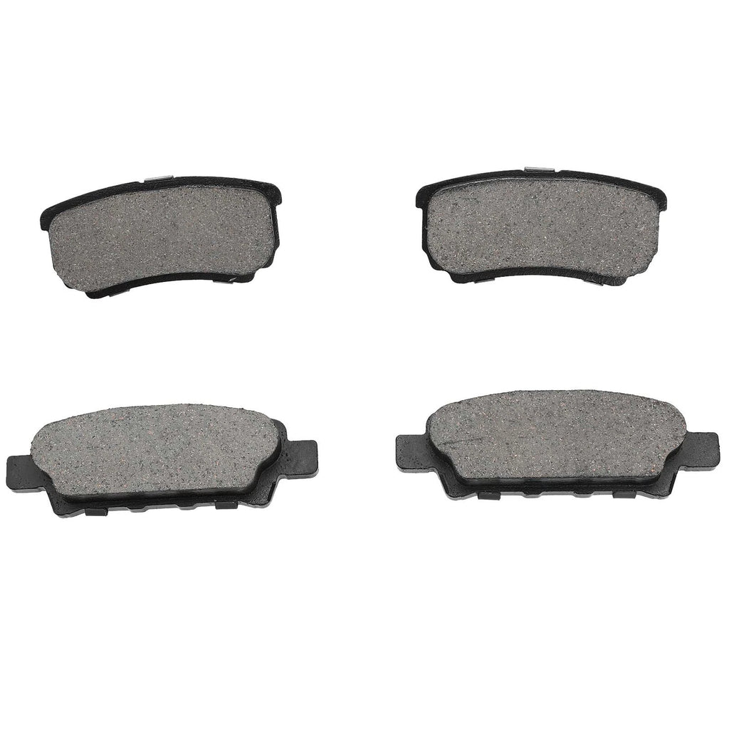 Set of 4 Rear Ceramic Brake Pads for Chrysler Outlander (2005–2006)