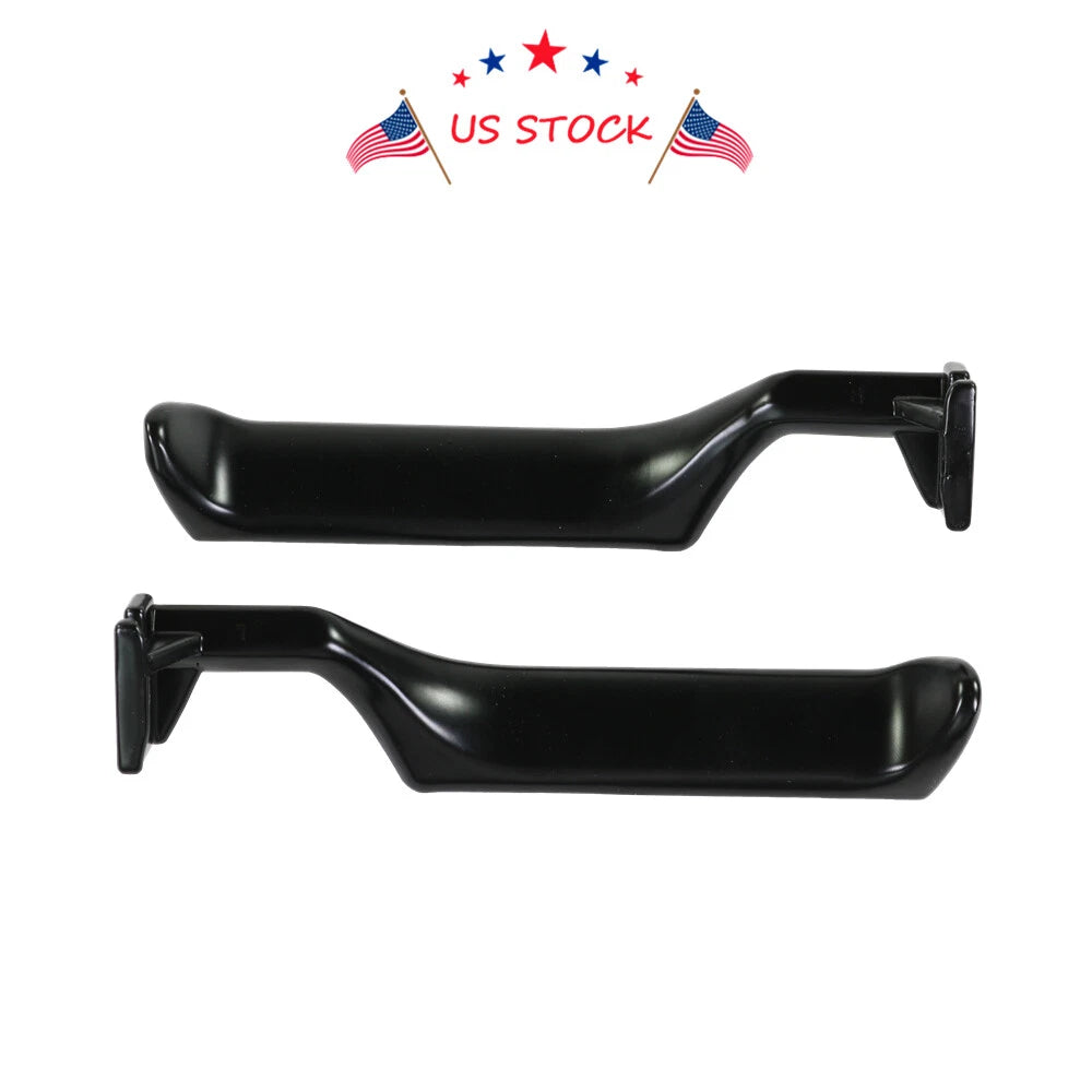 Set of 2 Inside Door Handles for Ford F150 F250 F350 (1987–1996) Black