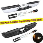 Rear Step Bumper Assembly for Ford F-Series Super Duty (1999–2007) with Sensor Hole