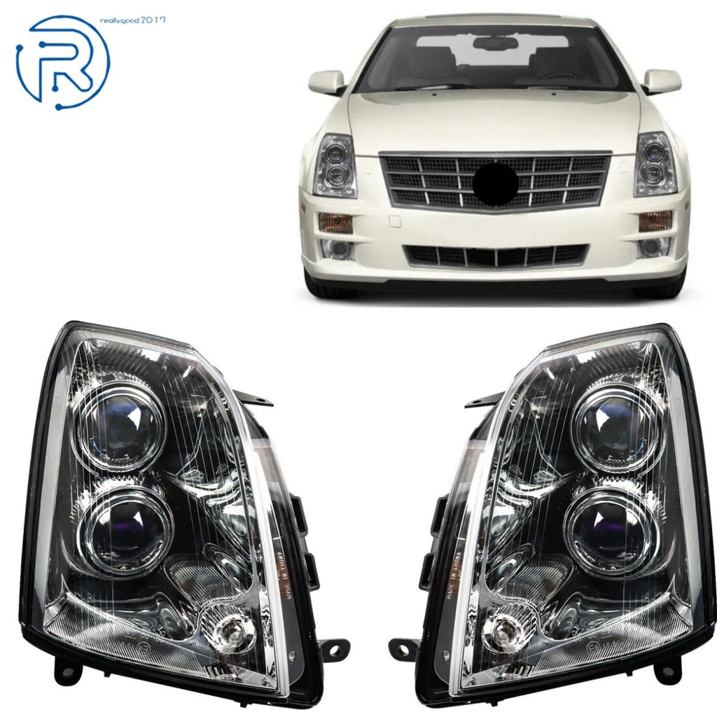 Halogen Headlight Assembly for Cadillac STS (2005–2011)