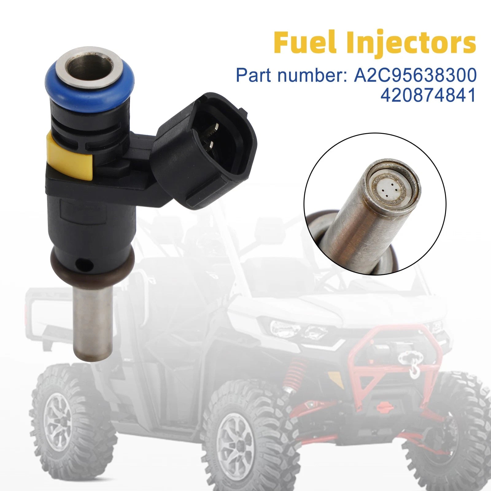 Fuel Injectors A2C95638300 for Can-Am Outlander 450 Renegade 850 (2016–2023)
