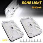 2X 12V 36 LED Car Interior Dome Roof Light for