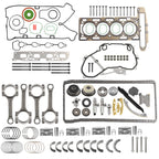 Engine Overhaul Rebuild Kit w/ Rods & Timing Chain VVT for Chevy GMC 2.4L (2010–2015)