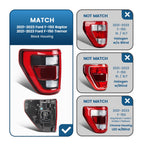 LED Tail Light for Ford F-150 (2021–2023) NL3Z13405E Left Driver Side