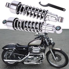 Chrome 11.75" Rear Shocks for Harley Road King Electra Street Glide (1984–Present)