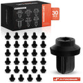 30Pcs License Plate Bracket Screw Grommet Clip for Mercedes-Benz 
