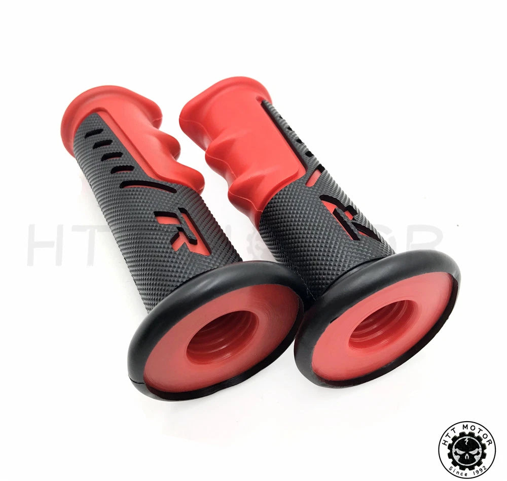 7/8" Red "R" Engraved Hand Grips for Yamaha 600R R1