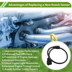 Ignition Knock Detonation Sensor for Hyundai Lantra II (1996-2000)
