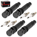 4pcs Ignition Coils & Iridium Plugs for Suzuki GSX-R600/750/1000 (2004-2010)