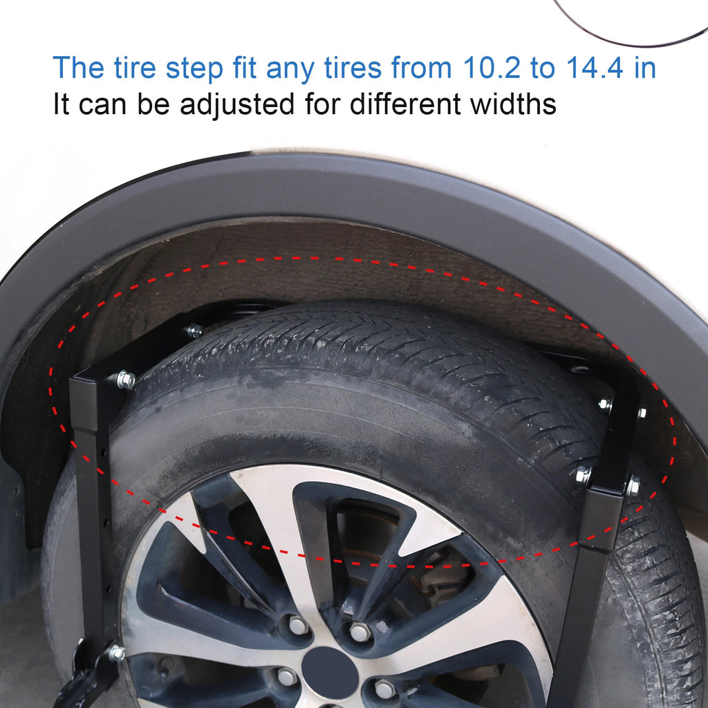 Tire Steps for Pickup Truck (2010-2023)
