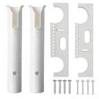 2-Piece Nylon Fishing Rod Holder for Wide Beam Marine Fishing Boats