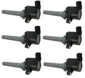Set of 6 NGK Ignition Coils for Ford Escape Mercury Mazda MPV (2001–2006)