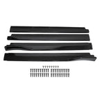 Glossy Black JDM AR Style Side Skirt Extension Kit for Toyota Camry (2018–2022)