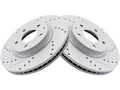 Front Brake Rotor Set for Mazda 3 AWD (2019–2024) FV414NT