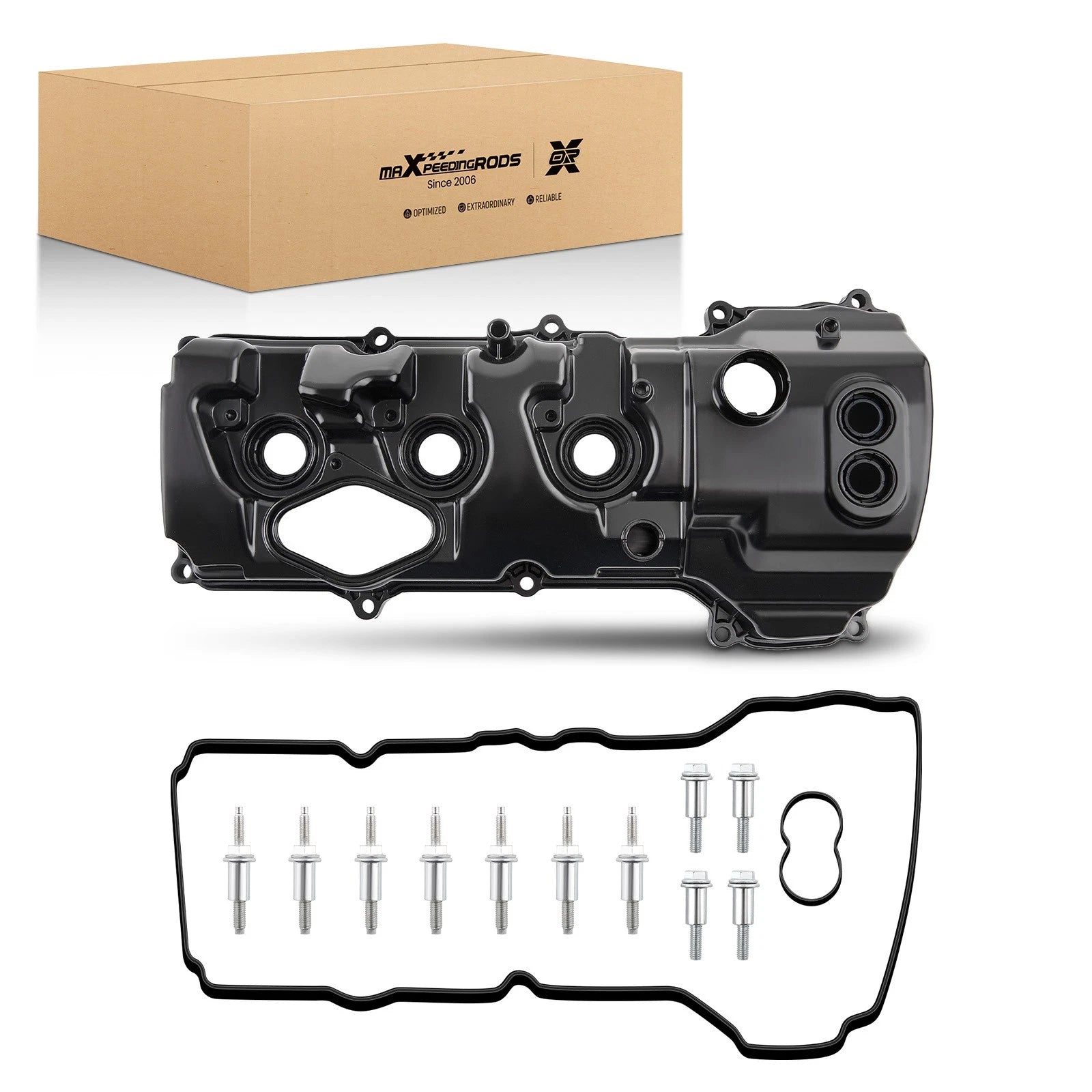 Aluminum Valve Cover Kit Left Side for Ford F-150 (2013–2016), Navigator (2015–2017)