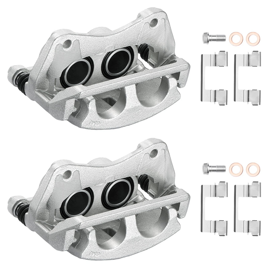 Pair Brake Calipers with Bracket for Honda Pilot (2009–2015)