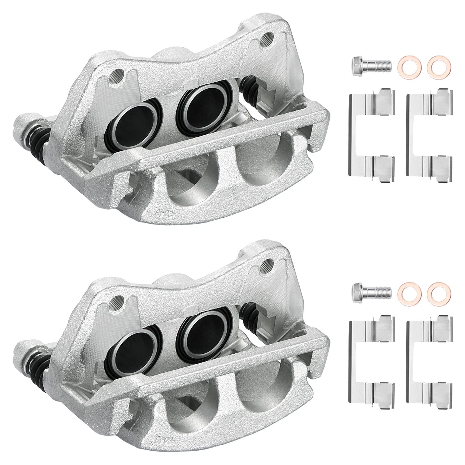 Pair Brake Calipers with Bracket for Honda Pilot (2009–2015)