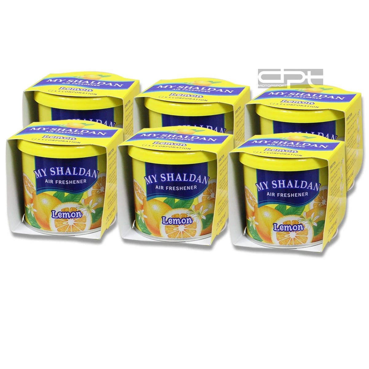 Shaldan Lemon Scent Air Freshener for X6 (80g)
