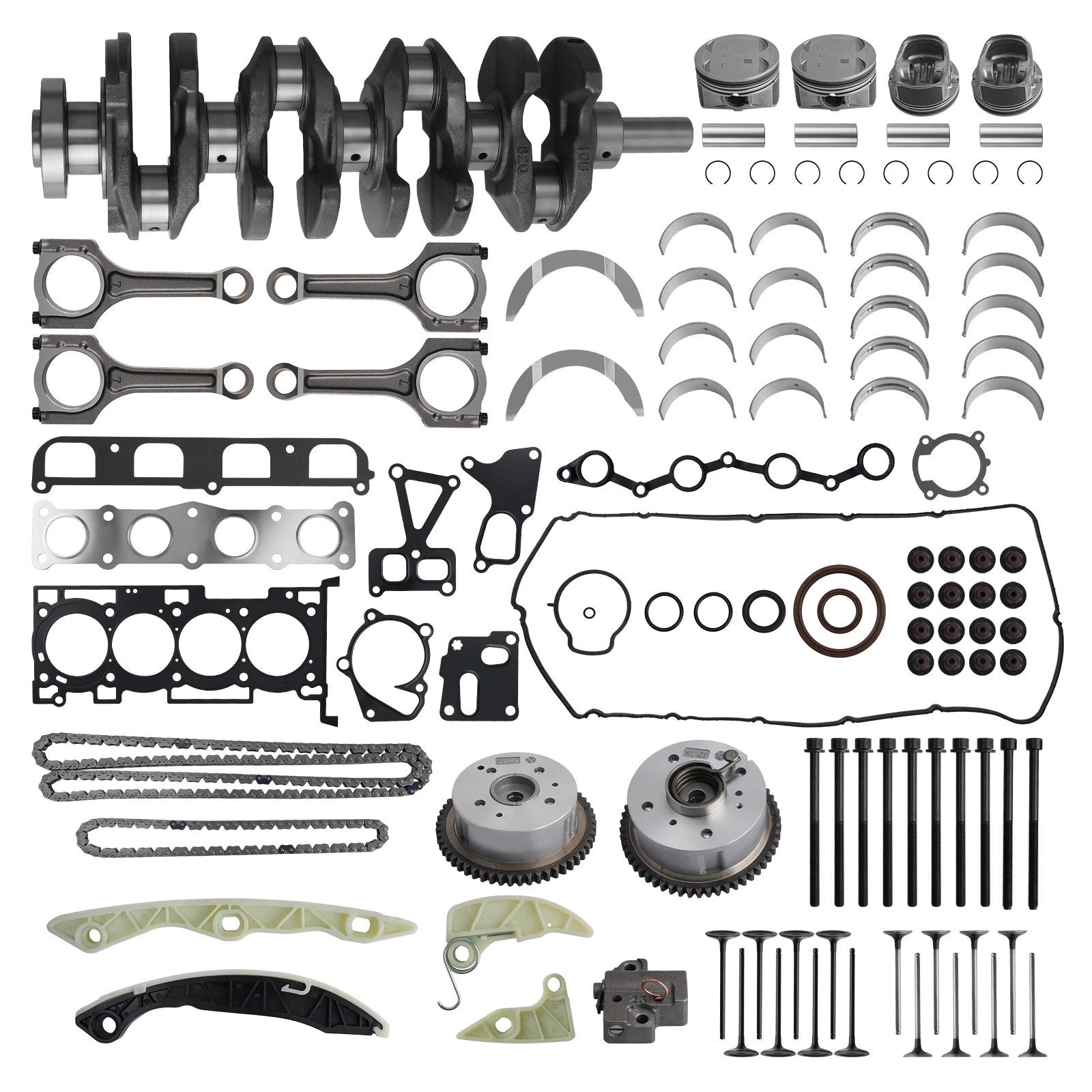Engine Rebuild Overhaul Kit for Hyundai KIA Sportage (G4KF 2.0T)