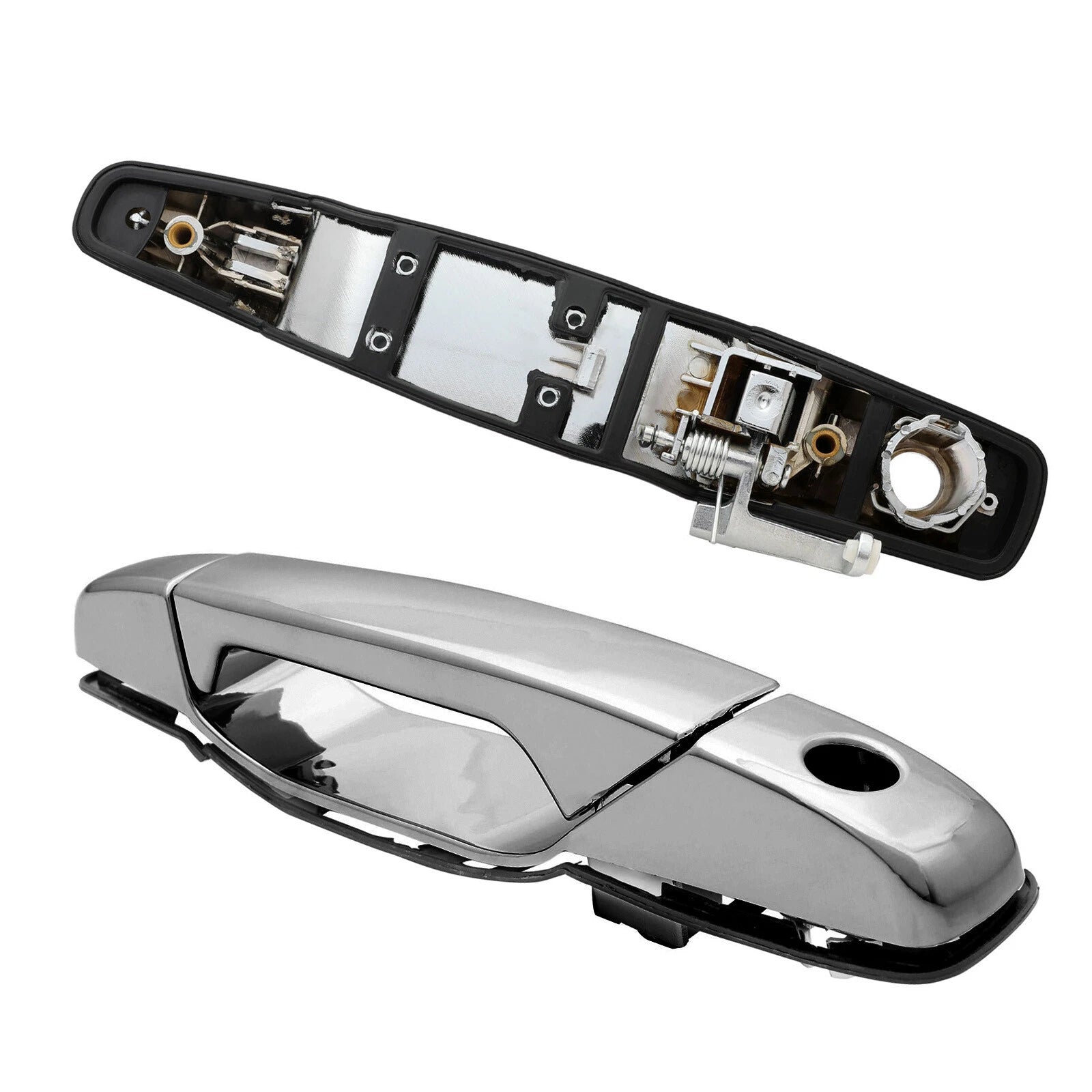 4X Chrome Door Handles for GMC Chevy Tahoe Yukon Sierra Denali (2007–2014)