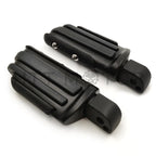 Black Rubber Pilot Footpeg for Harley Davidson Softail Fat Boy FLFB (2018–2023)