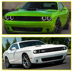 Front Fog Light Lamp Cover Bezels for Dodge Challenger (2015–2023) 68259663AA EPY