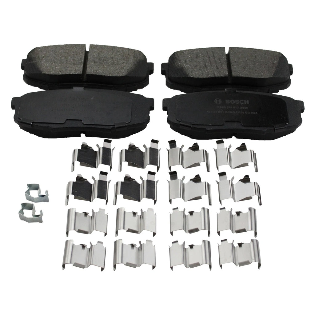 DuraGo Rear Rotors & Bosch QuietCast Ceramic Pads for Land Cruiser