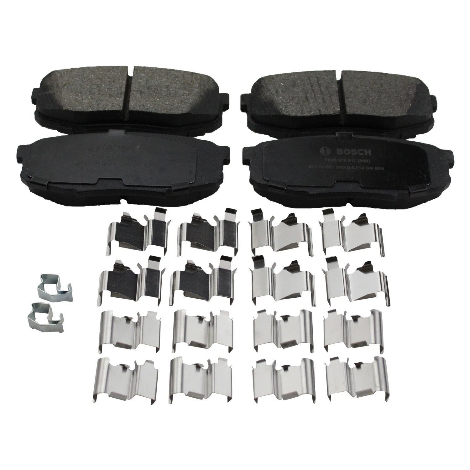 DuraGo Rear Rotors & Bosch QuietCast Ceramic Pads for Land Cruiser