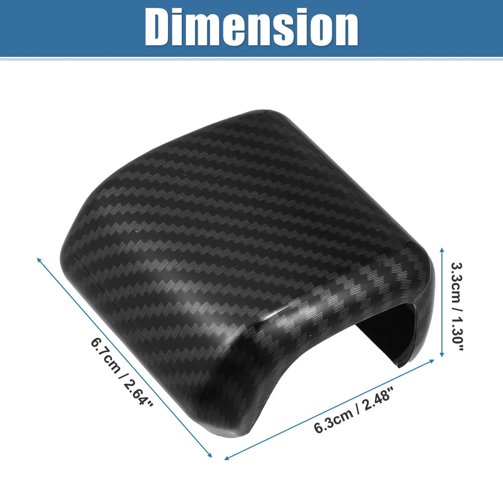 Carbon Fiber Pattern Gear Shift Knob Head Cover for Toyota Tundra (2022–2023)
