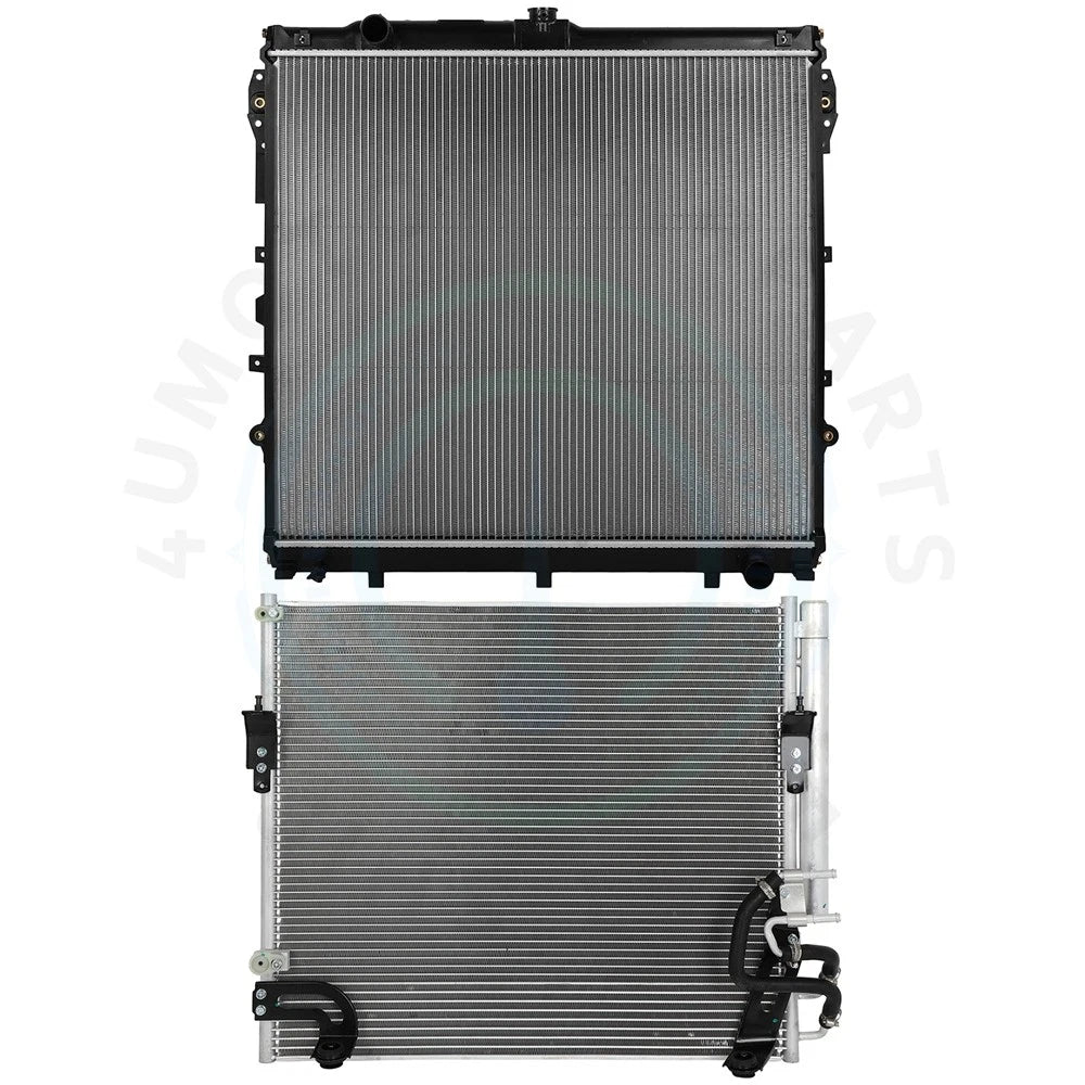Aluminum Radiator & AC Condenser Cooling Kit for Toyota Tundra (2010–2018)