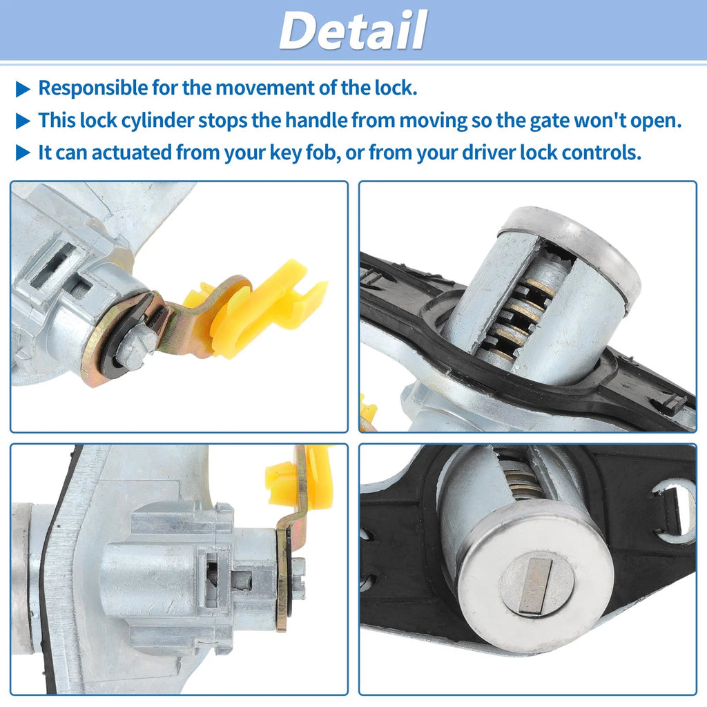 Trunk Lock Cylinder w/ 2 Keys for Toyota Corolla (2003–2008) No. 6905502030