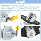 Trunk Lock Cylinder w/ 2 Keys for Toyota Corolla (2003–2008) No. 6905502030